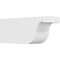 Ekena Millwork Standard Del Monte Architectural Grade PVC Rafter Tail, 6"W X 8"H X 20"L RFTP06X08X20DEL - alternate 1